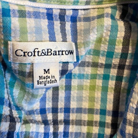 Croft & Barrow button down blouse size medium - Picture 4 of 6